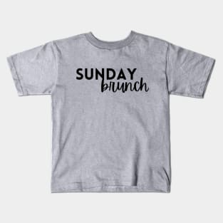 Sunday Brunch Kids T-Shirt